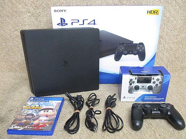 SONY PlayStation4 未使用デュアルショック4・ソフト1本おまけ 500GB CUH-2200A B01 - 札幌店 買取実績