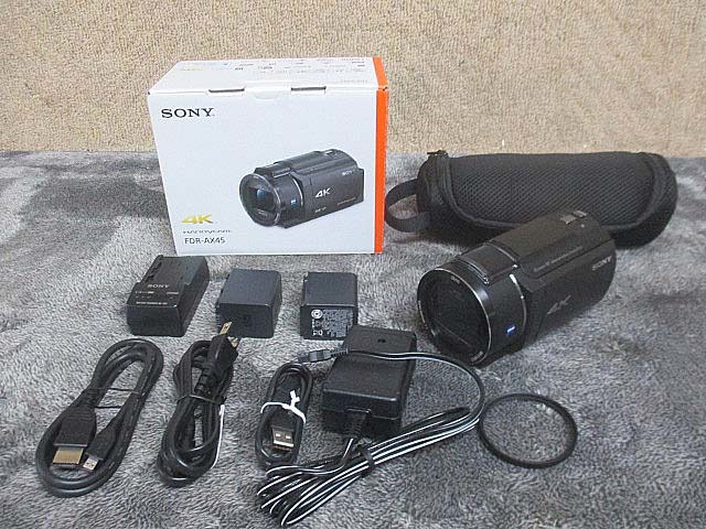 SONY ソニー デジタルビデオカメラ  2019年製 FDR-AX45