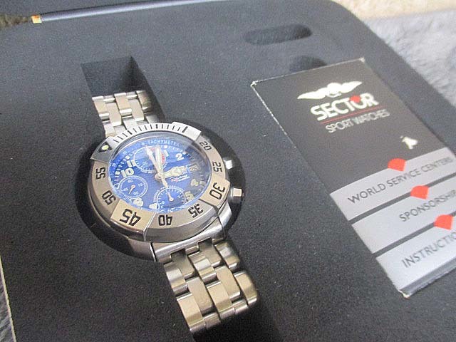 SECTOR セクター 腕時計 Diving Team 1000 TITANIUM Chronograph クロノグラフ 自動巻ブランド腕時計