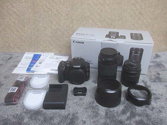 Canon デジタル一眼 デジカメ EOS KISS X10 レンズ:55-250mm 、1:4-5.6 IS 18-55mm 1:4-5.6 IS – 札幌店 買取実績
